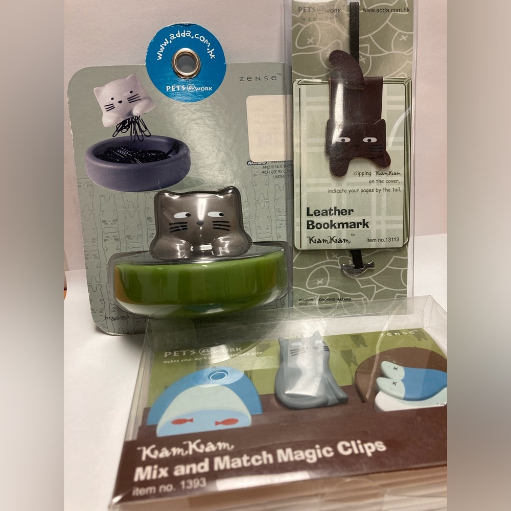 3-Pc KamKam Office Supplies/Stationery Set